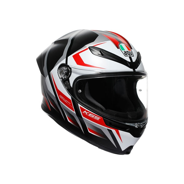 AGV-HELM K6 S KARVE MAT BK/WH/RD 2XL 2118395001-025-XXL 8051019909060