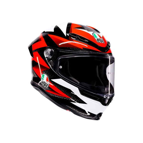 AGV-HELM K6 S BRAVEN BK/RD/WH 2XL 2118395015-029-XXL 8000958412247