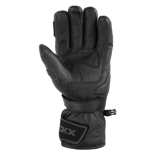 CKX-GLOVES LEATHER ALASKA MAN BK 2XS CKX HAM20-03-BLK 2XS 779423691903