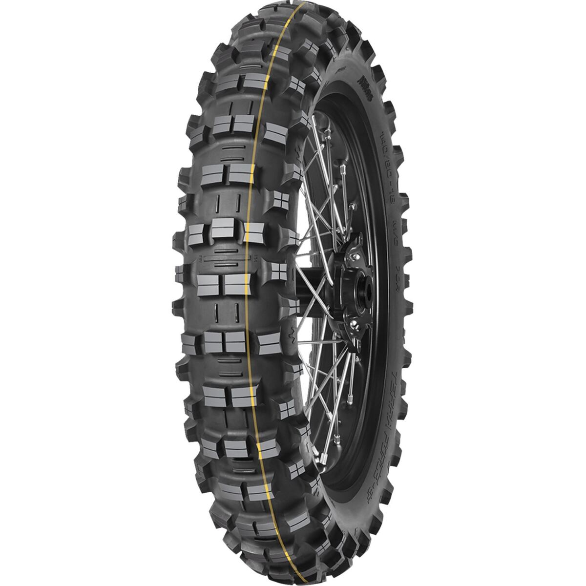 パーツ Mitas TERRA FORCE-EF 120/90-18 SUPER FIM Mitas - Terra Force-EF Motorcycle Tire