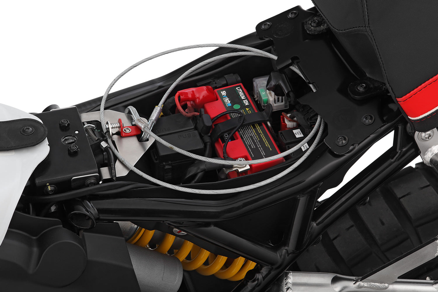 Wunderlich HELM-LOCK helmet anti-theft protection - Passion. Unlimited. ✔ Premium components ✔ Integrated design