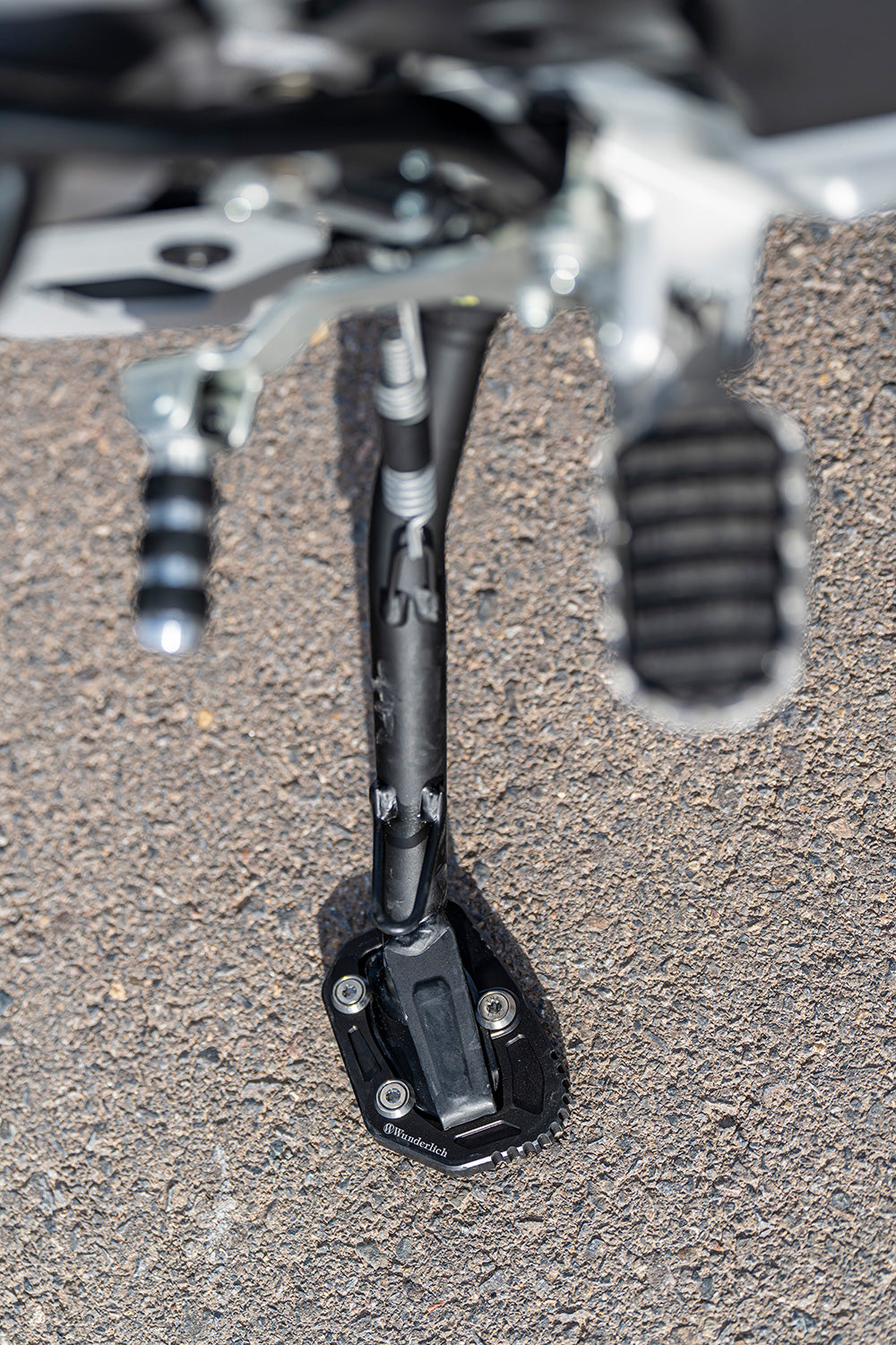 Secure stability for your motorcycle on any surface 
