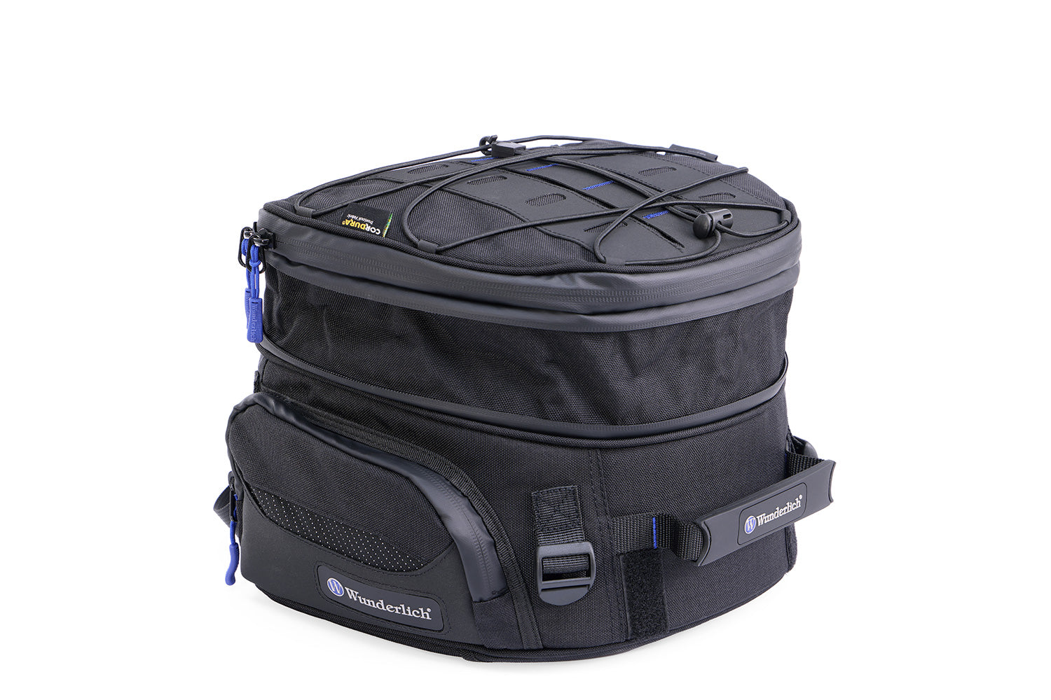 Multifunctional compact bag for the seat or luggage carrier