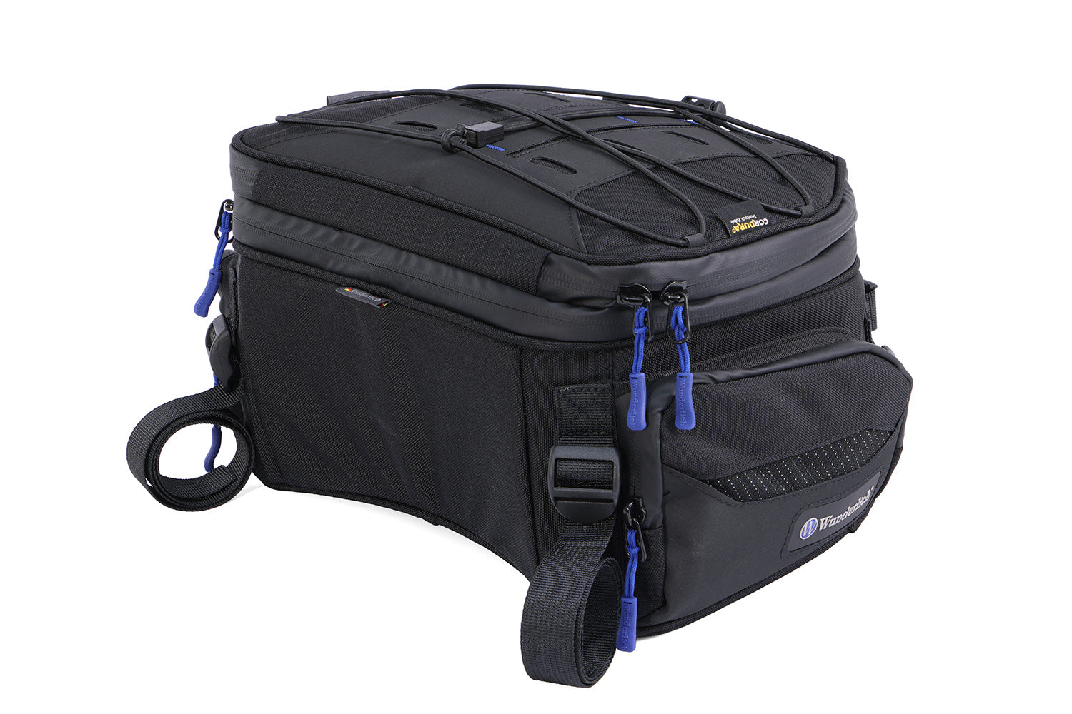Multifunctional compact bag for the seat or luggage carrier