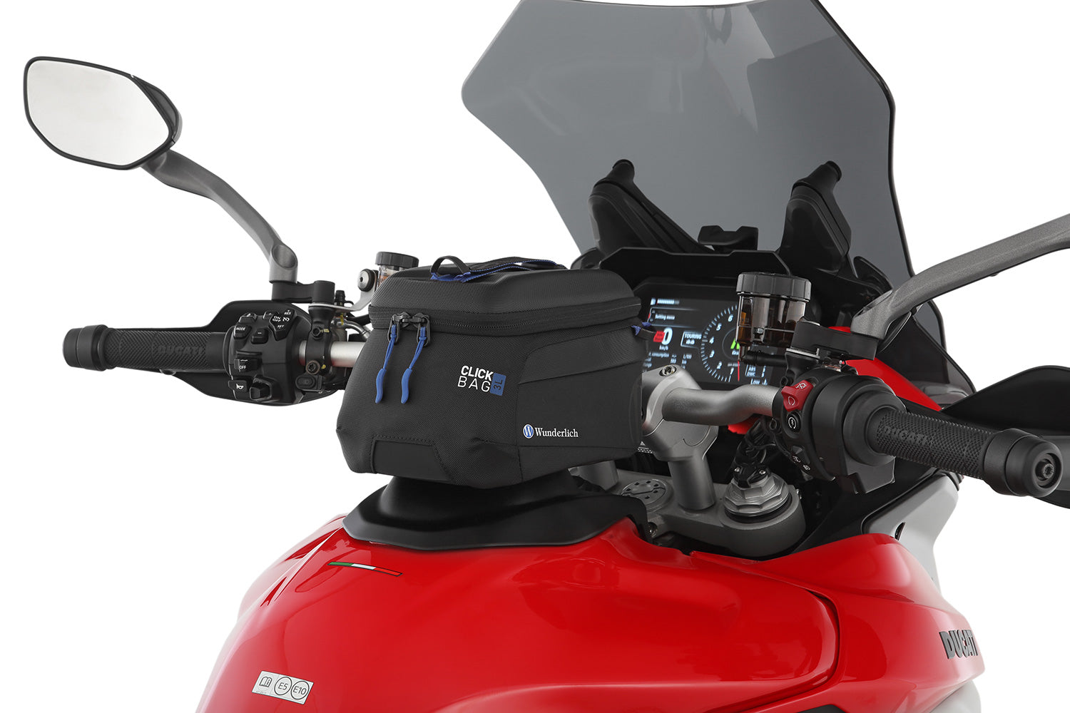 Wunderlich tank ring for tank bag CLICK BAG  Multistrada V4 Rally - Passion. Unlimited. ✔ Premium components ✔ Integrated design ➜ Order now