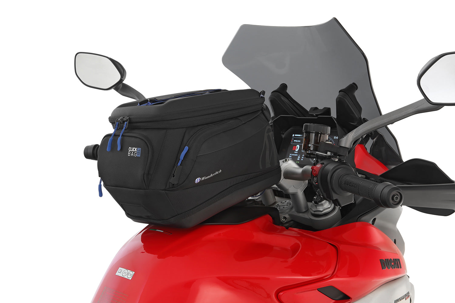 Wunderlich tank ring for tank bag CLICK BAG  Multistrada V4 Rally - Passion. Unlimited. ✔ Premium components ✔ Integrated design ➜ Order now