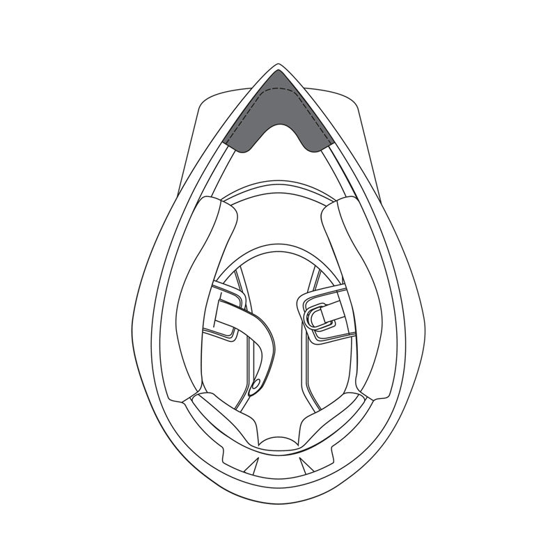 AGV - Replacement Wind Deflector for AX-9 Helmets