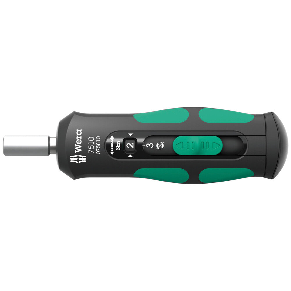 Wera Tools - 7510 Kraftform Safe-Torque Speed Torque screwdriver, 1-3 Nm