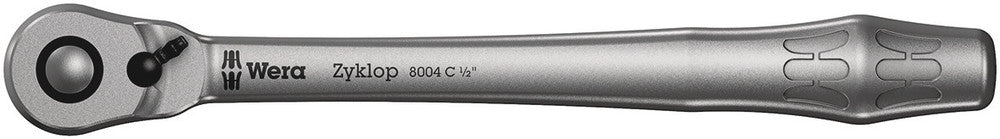 Wera Tools - 8004 C Zyklop Metal Ratchet with Switch Lever and 1/2" Drive