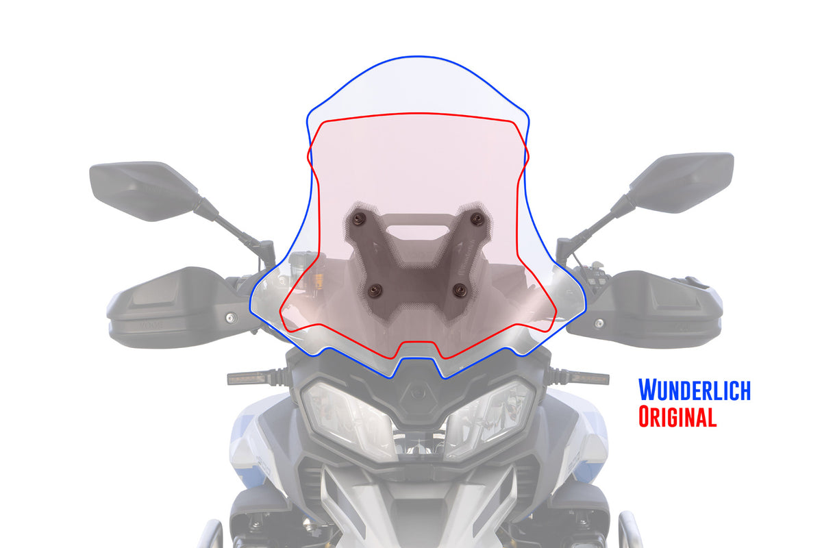 Wunderlich - Marathon Windshield for Voge DS900X