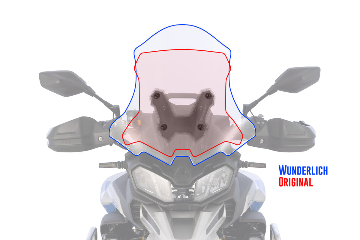 Wunderlich - Marathon Windshield for Voge DS900X
