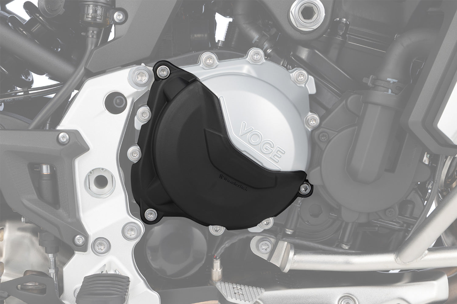 Wunderlich - Engine Protection Cover Set for Clutch and Alternator for Voge DS900X