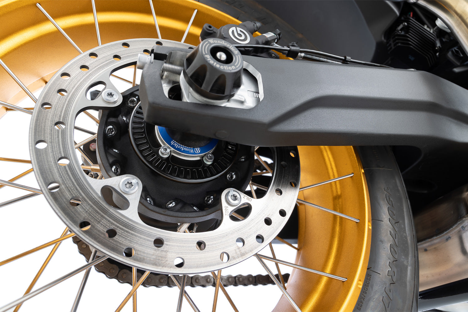 Wunderlich - Rear Wheel Spacer Sleeve Trackday - Brake Side