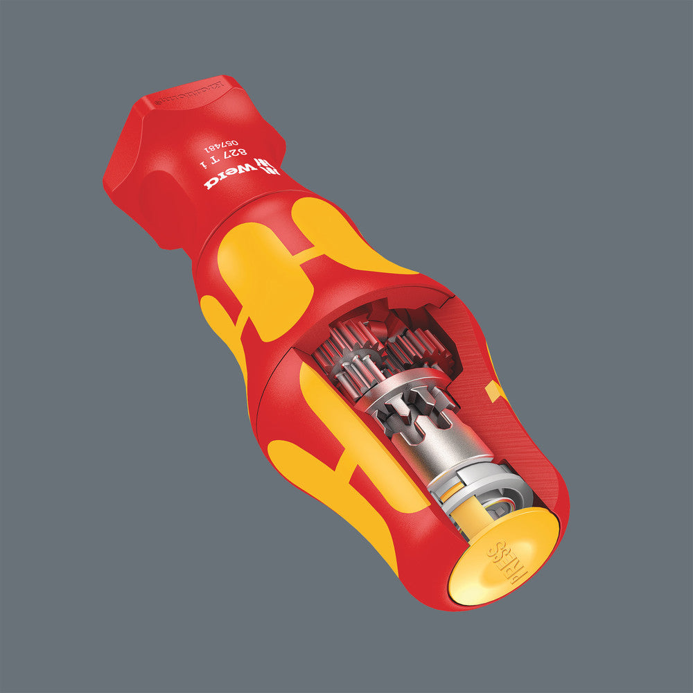 Wera Tools - 827 T i Kraftform Turbo blade-holding handle
