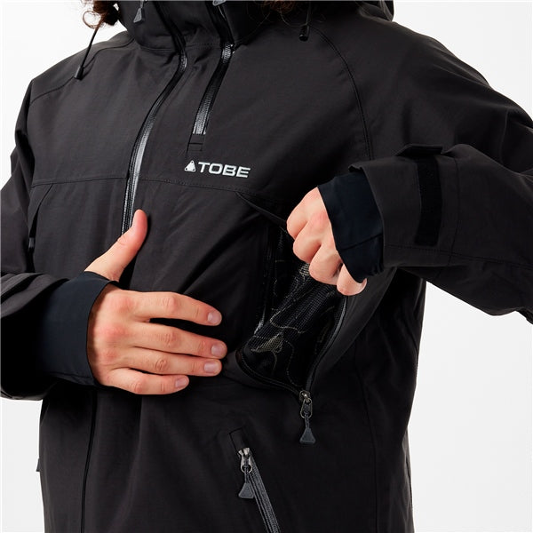 Tobe-JACKET VIVID JET BK 4XL TOBE 500122-001-009 847740055446