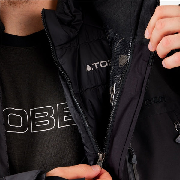 Tobe-JACKET CONTEGO 3IN1 JET BK 4XL TOBE 500424-001-009 847740074980