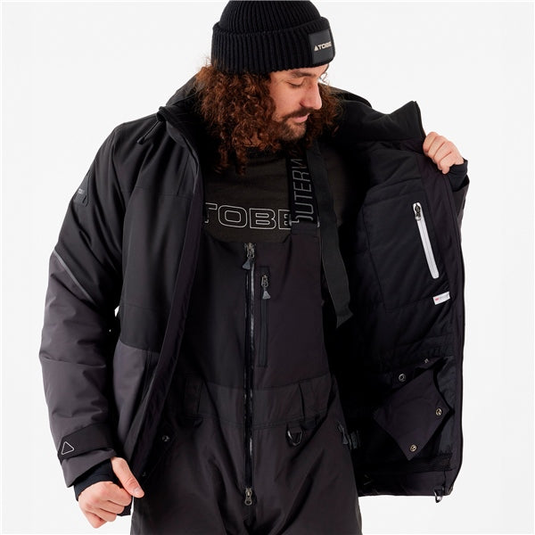 Tobe-JACKET ARCTOS INSULATED JET BK 4XL TOBE 500824-001-009 847740075253