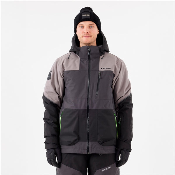 Tobe-JACKET ARCTOS INSULATED GUNMETAL 2XS 500824-006-001 847740075444