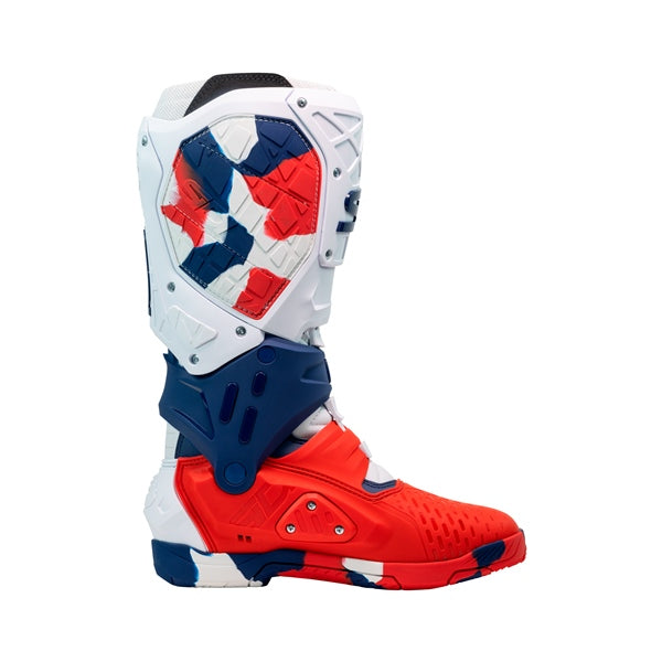 Sidi-BOOT CROSSAIR X WH/NAVY/RD 48 SIDI MMCROSSAIRXNAVRED48 8017732726155