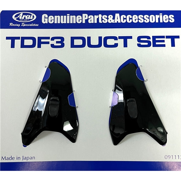 Arai-DUCT-3 SET TDF DIAMOND BK ARAI 10-4974 685311085634