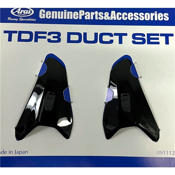 Arai-DUCT-3 SET TDF PEARL BK ARAI 10-4972 685311085610