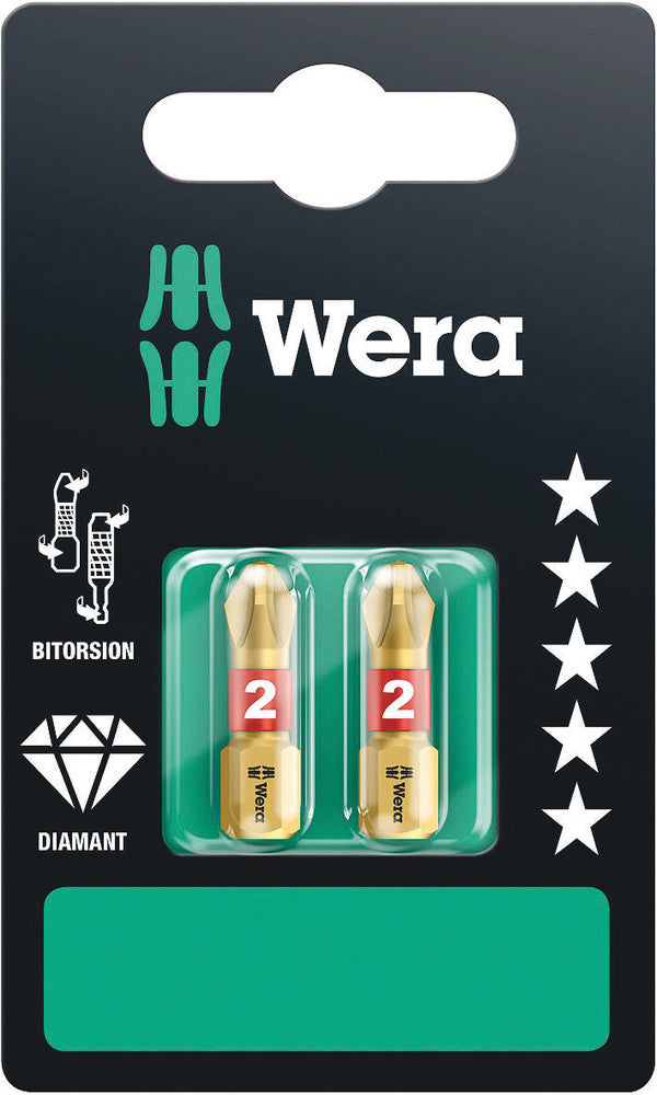 Wera Tools - 851/1 BDC SB Bits