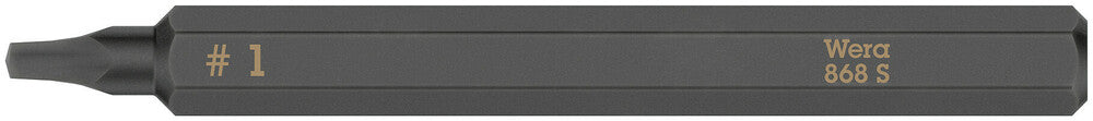 Wera Tools - 868 S Square head socket bits for impact screwdrivers