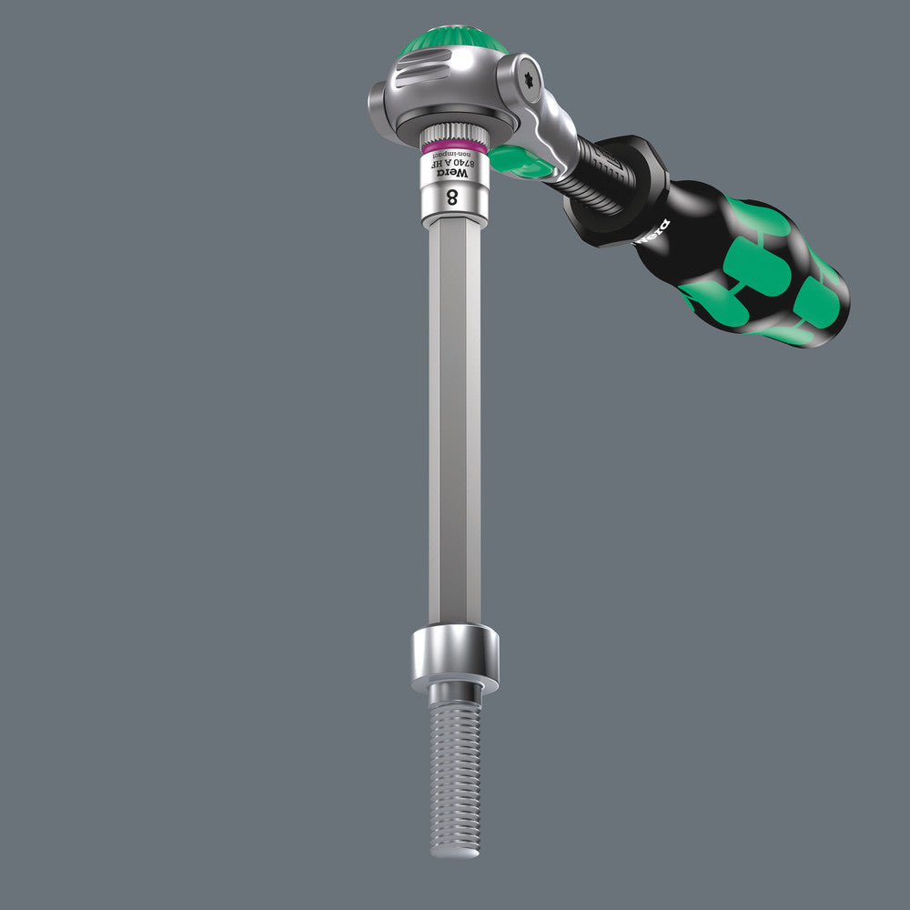 Wera Tools - 8740 A HF 1 Zyklop Bit Socket Set with Holding Function, 1/4" Drive