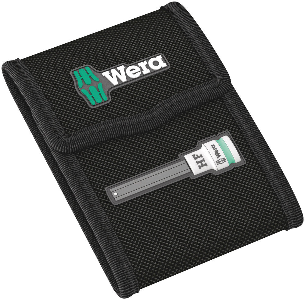 Wera Tools - 8740 A HF 1 Zyklop Bit Socket Set with Holding Function, 1/4" Drive