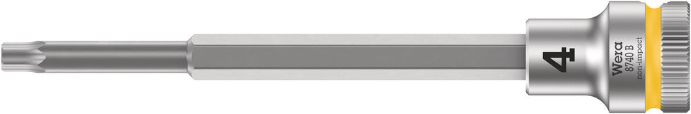 Wera Tools - 8740 B Zyklop Bit socket with 3/8" drive, with extra slim profile area