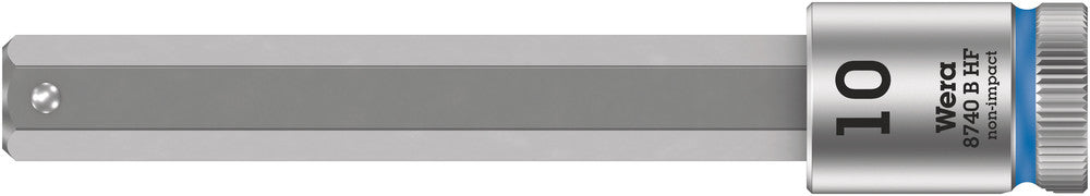 Wera Tools - 8740 B HF Zyklop bit socket with holding function, 3/8" drive