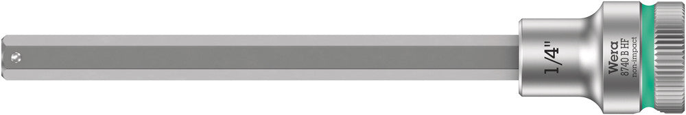 Wera Tools - 8740 B HF Zyklop bit socket with holding function, 3/8" drive