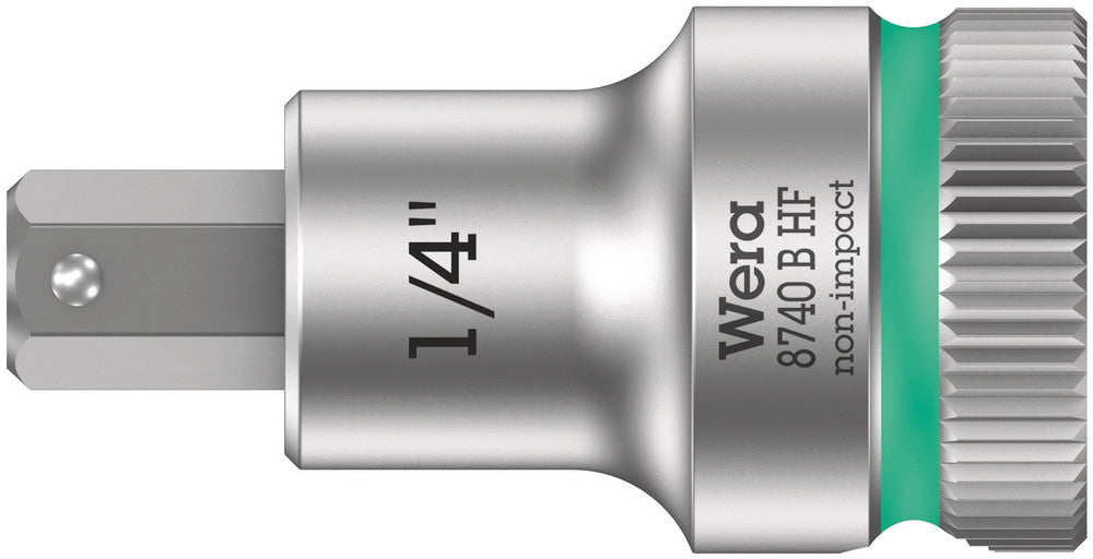 Wera Tools - 8740 B HF Zyklop bit socket with holding function, 3/8" drive