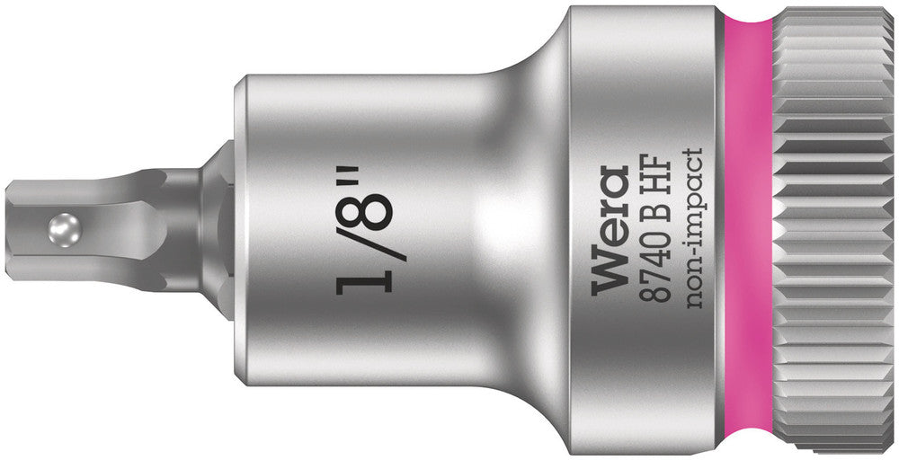 Wera Tools - 8740 B HF Zyklop bit socket with holding function, 3/8" drive