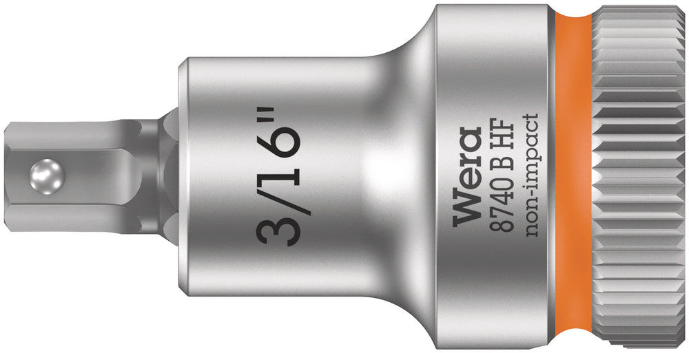 Wera Tools - 8740 B HF Zyklop bit socket with holding function, 3/8" drive
