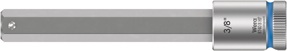Wera Tools - 8740 B HF Zyklop bit socket with holding function, 3/8" drive