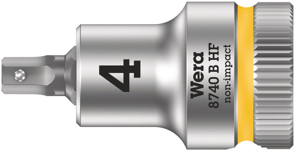 Wera Tools - 8740 B HF Zyklop bit socket with holding function, 3/8" drive