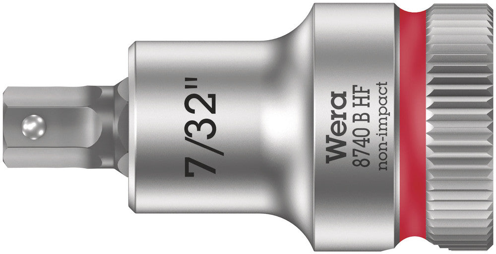 Wera Tools - 8740 B HF Zyklop bit socket with holding function, 3/8" drive