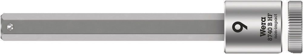Wera Tools - 8740 B HF Zyklop bit socket with holding function, 3/8" drive