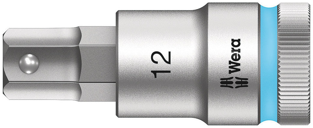 Wera Tools - 8740 C HF Zyklop Bit Socket with 1/2" Drive with Holding Function