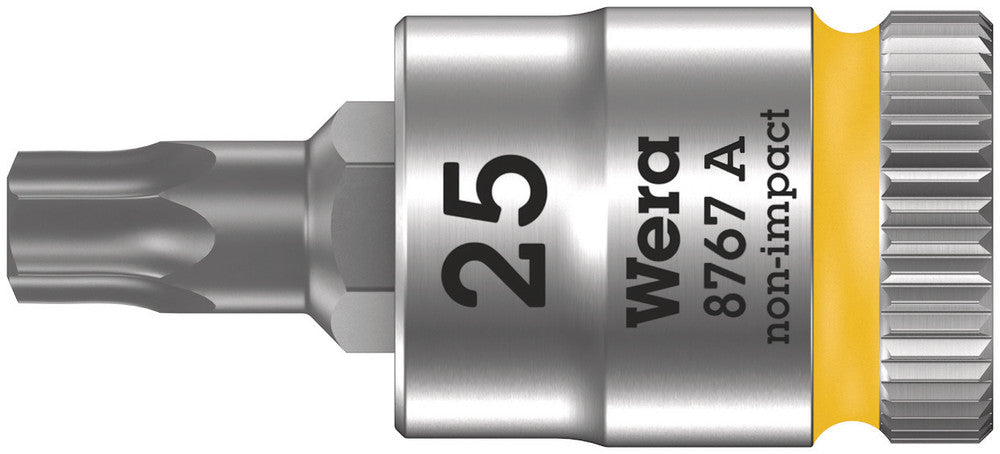 Wera Tools - 8767 A TORX® Zyklop bit socket, 1/4" drive