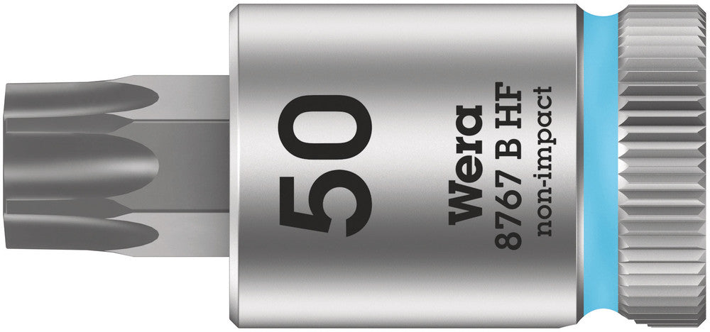 Wera Tools - 8767 B HF TORX® Zyklop bit socket with holding function, 3/8" drive