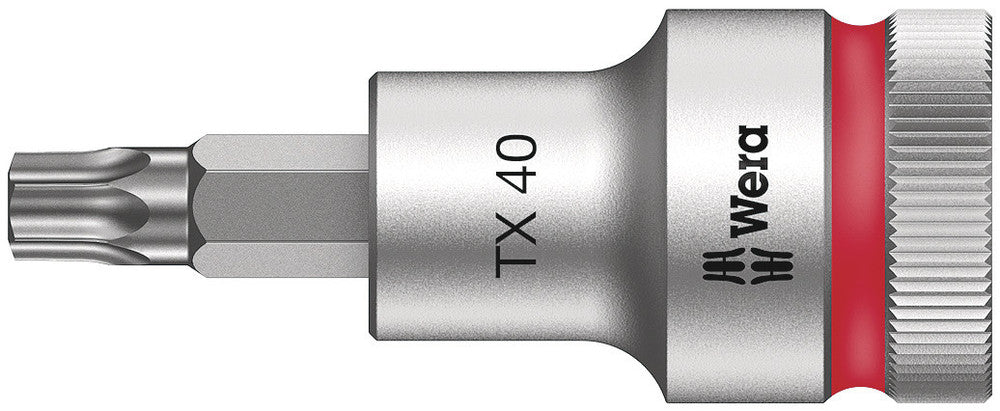 Wera Tools - 8767 C HF TORX® Zyklop bit socket with 1/2" drive with holding function