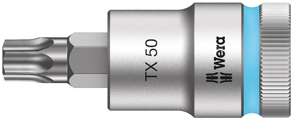 Wera Tools - 8767 C HF TORX® Zyklop bit socket with 1/2" drive with holding function