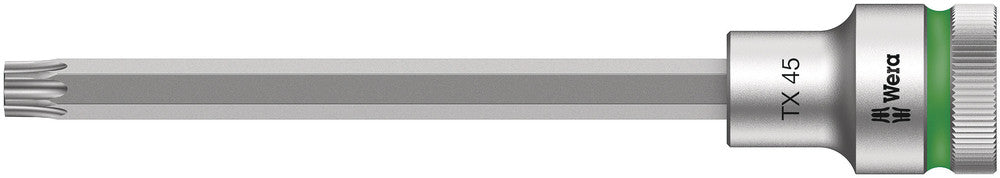 Wera Tools - 8767 C TORX® HF 3 Zyklop bit socket set with 1/2" drive, with holding function