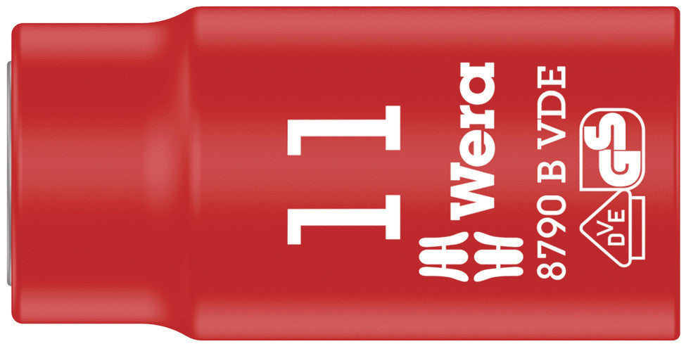 Wera Tools - 8790 B VDE Zyklop 3/8" Socket, Insulated