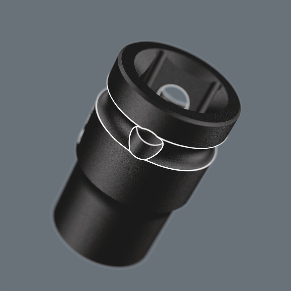 Wera Tools - 9608 Magnetic rail B Impaktor Imperial 1