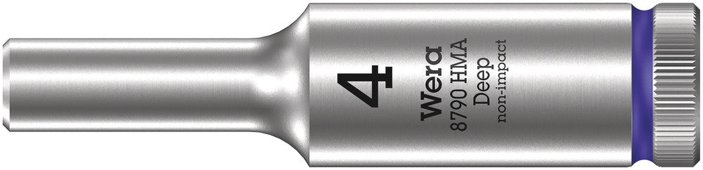 Wera Tools - 8790 HMA Deep 1/4" socket
