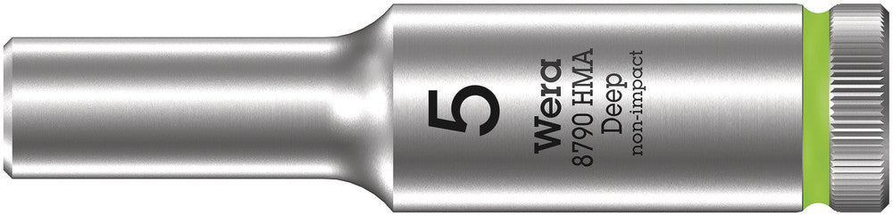 Wera Tools - 8790 HMA Deep 1/4" socket