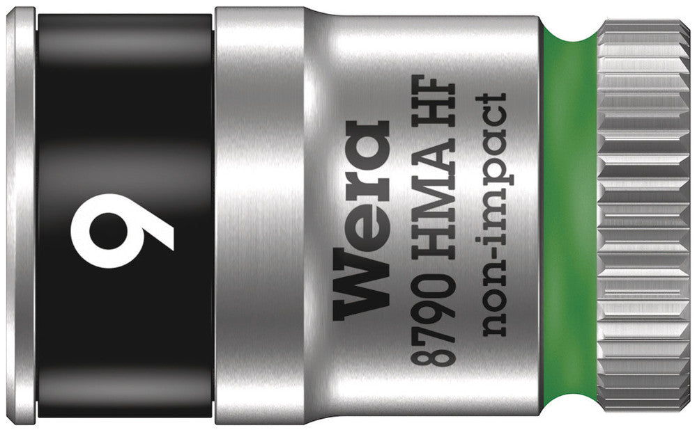 Wera Tools - 8790 HMA HF Zyklop socket with 1/4" drive with holding function